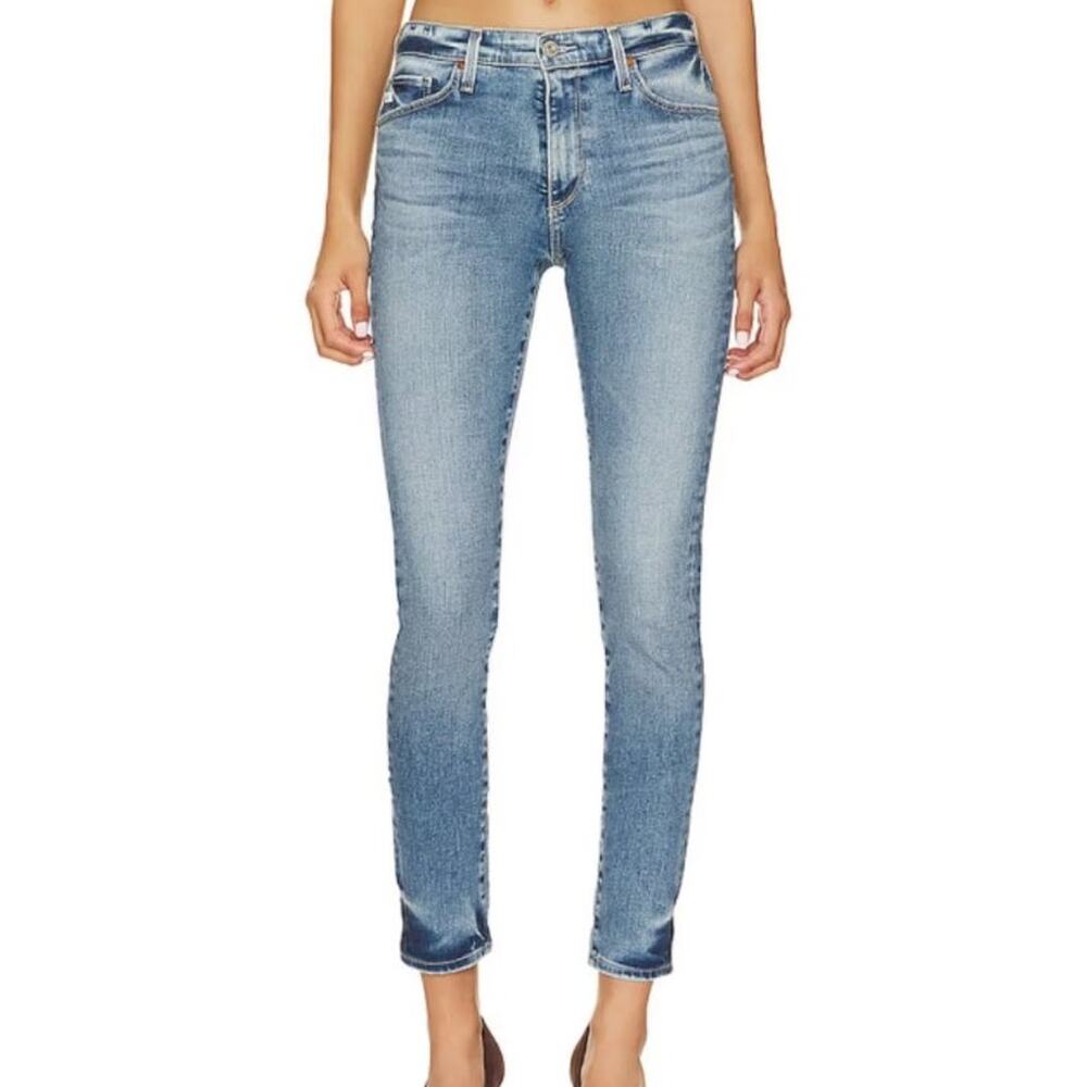 New~  AG AGOLDE ~  Farrah High Rise Ankle Skinny Jeans  Sz 25 REVOLVE Ret $228